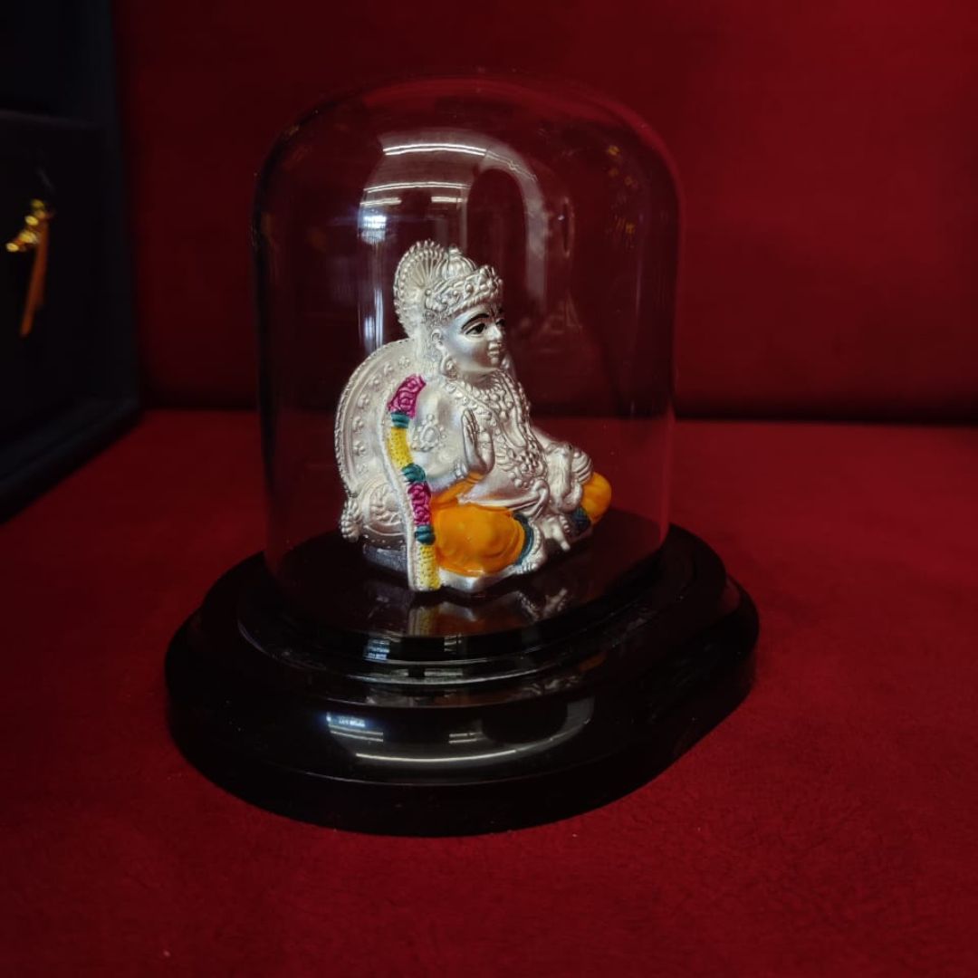 Kuber ji 999 Silver Idol