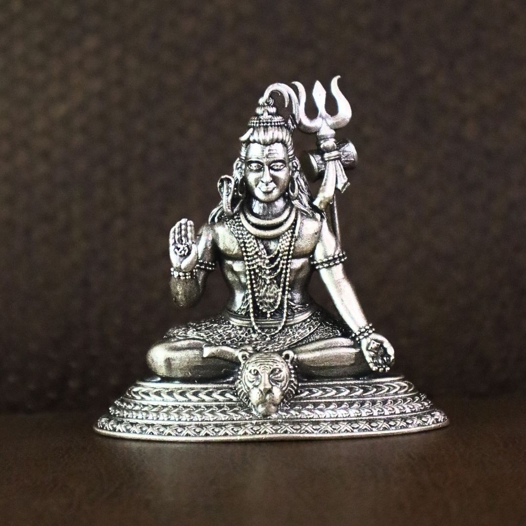 कैंड्रिन 925 शिव जी 2डी मूर्ति