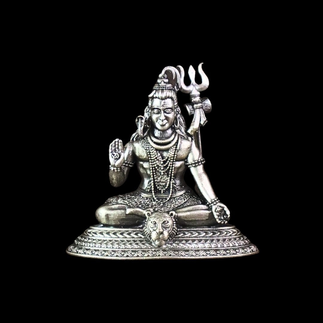 कैंड्रिन 925 शिव जी 2डी मूर्ति