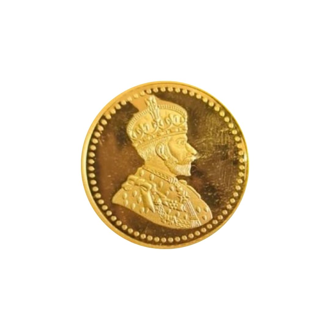 CANDRIN 999 GOLD GEORGE KING COIN