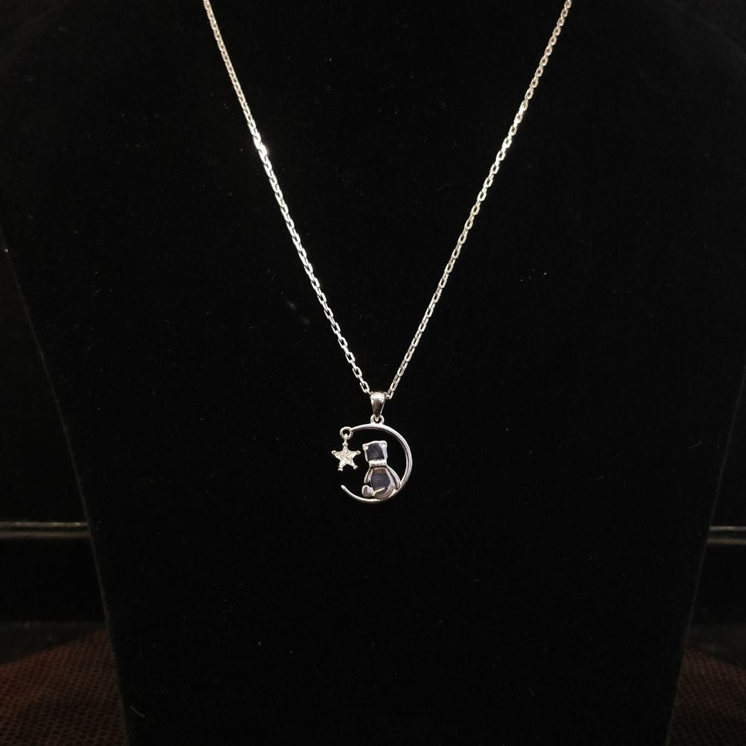 Candrin Tedstar Silver Chain Pendent