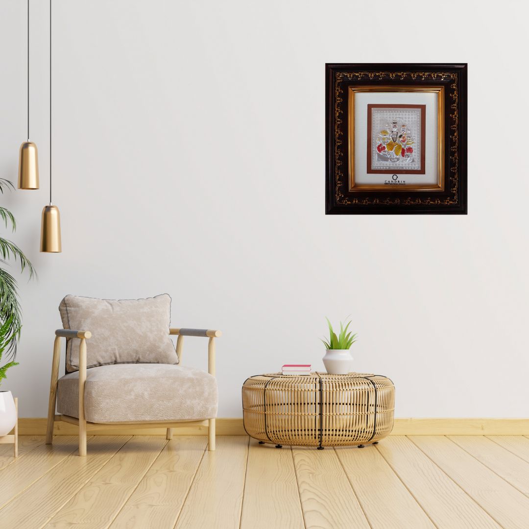 CANDRIN SILVER FRAME/ SHIV PARIVAR SILVER FRAME / SHIV PARIVAR SILVER FRAME / CANDRIN SHIV PARIVAR / SILVER FOIL FRAME/ SHIV PARIVAR / CANDRIN /SILVER FRAME / SHIV PARIVAR SILVER FRAME
