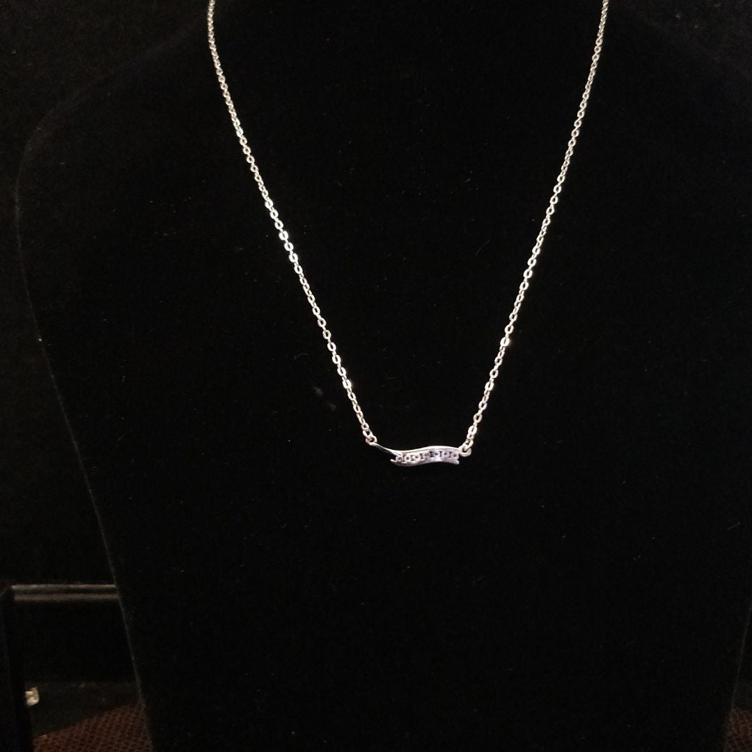 Candrin Fiona Silver Chain Pendent