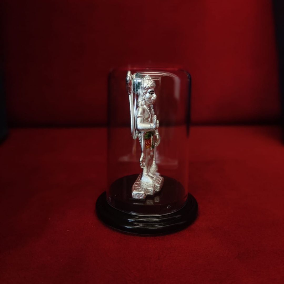 Hanuman Ji 999 Silver Idol