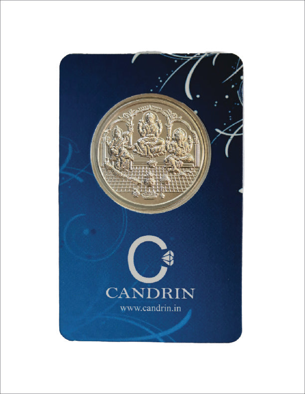 CANDRIN 999 SILVER 1GM COIN PACK OF 5