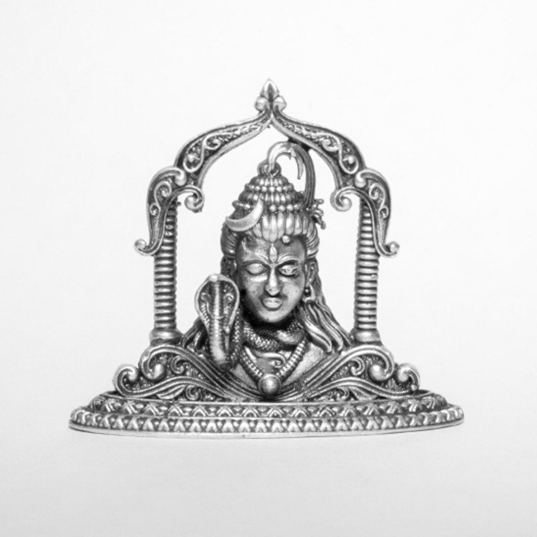कैंड्रिन 925 महादेव 2डी मूर्ति