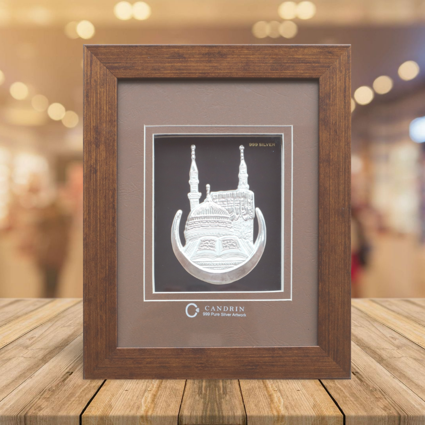 CANDRIN SILVER FRAME/ MECCA SILVER FRAME / MECCA SILVER FRAME / CANDRIN MECCA / SILVER FOIL FRAME/ MECCA / CANDRIN /SILVER FRAME / MECCA SILVER FRAME