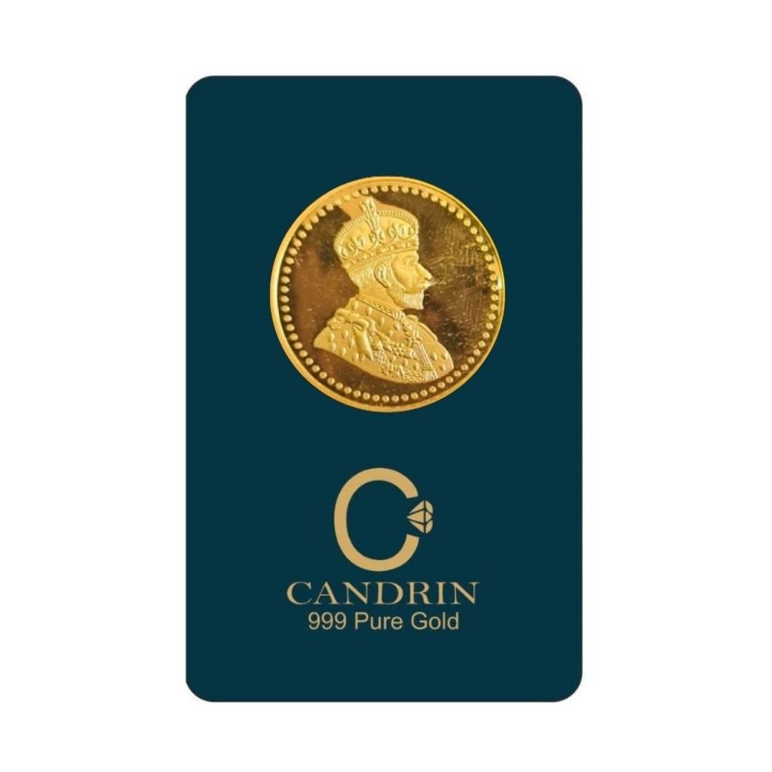 CANDRIN 999 GOLD GEORGE KING COIN
