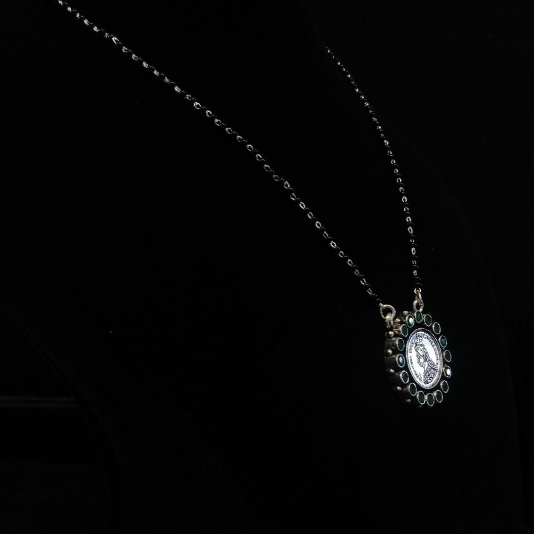 Candrin Marium Silver Mangalsutra