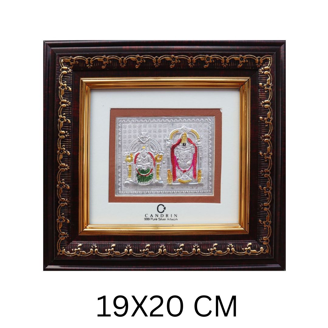 CANDRIN SILVER FRAME/ LAXMI BALA JI SILVER FRAME / LAXMI BALA JI SILVER FRAME / CANDRIN LAXMI BALA JI / SILVER FOIL FRAME/ LAXMI BALA JI / CANDRIN /SILVER FRAME / LAXMI BALA JI SILVER FRAME