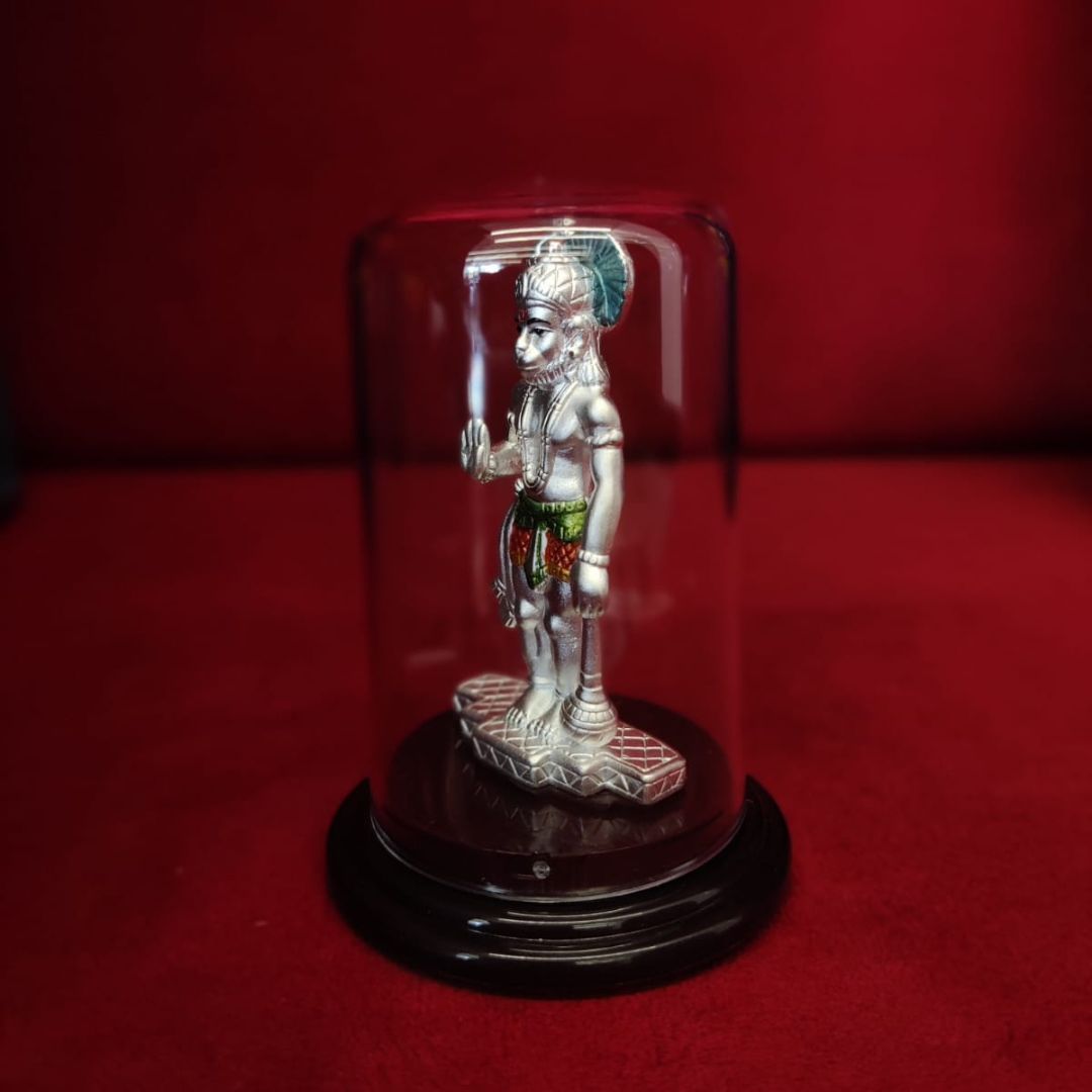 Hanuman Ji 999 Silver Idol
