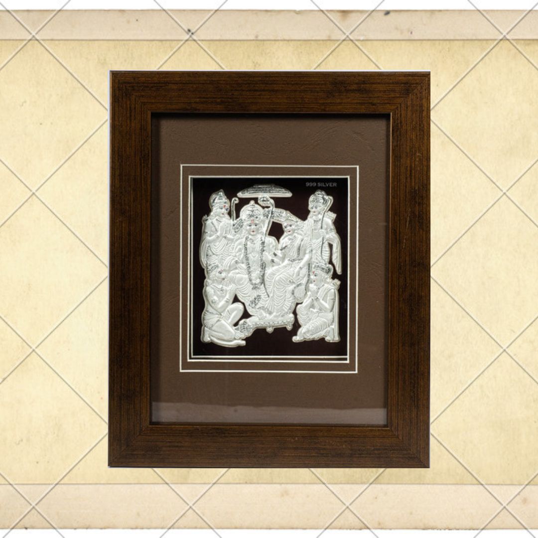 CANDRIN SILVER FRAME/ RAMDARBAR SILVER FRAME / RAMDARBAR SILVER FRAME / CANDRIN RAMDARBAR / SILVER FOIL FRAME/ RAM DARBAR / CANDRIN /SILVER FRAME / RAM DARBAR SILVER FRAME