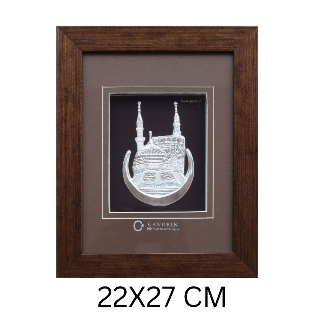 CANDRIN SILVER FRAME/ MECCA SILVER FRAME / MECCA SILVER FRAME / CANDRIN MECCA / SILVER FOIL FRAME/ MECCA / CANDRIN /SILVER FRAME / MECCA SILVER FRAME