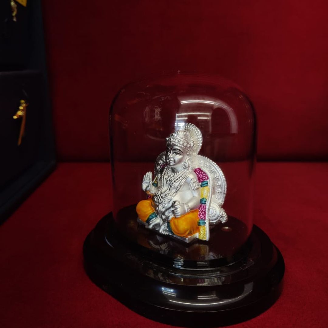 Kuber ji 999 Silver Idol