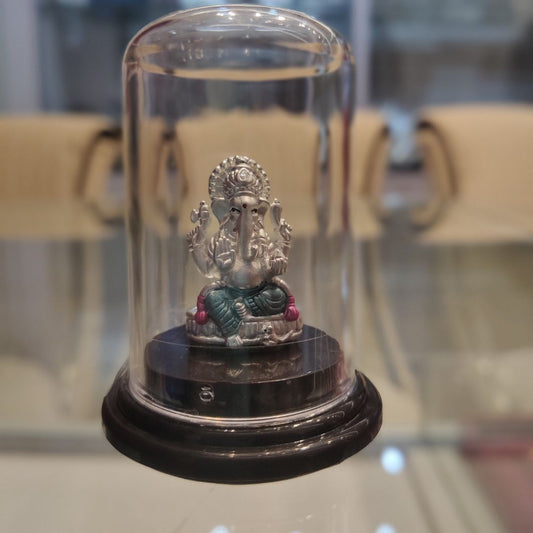 Ganesha 999 Silver Idol