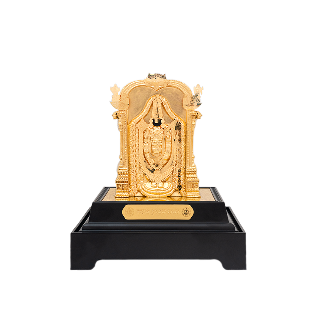 24KT Gold Foil Bala Ji Window Frame