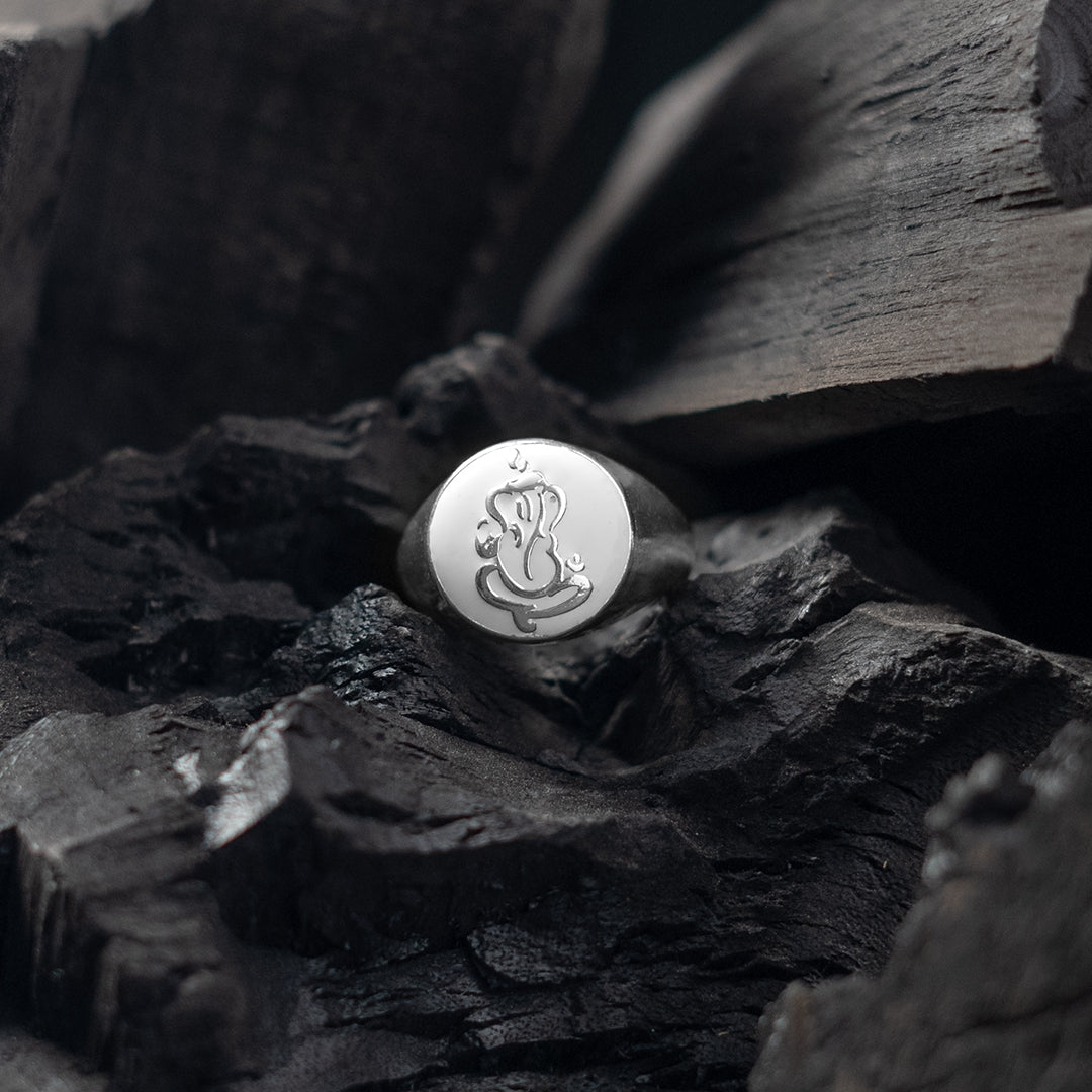 Candrin Ganesha Gents Ring