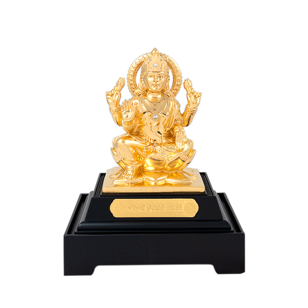 24KT Gold Foil Laxmi Ji Window Frame