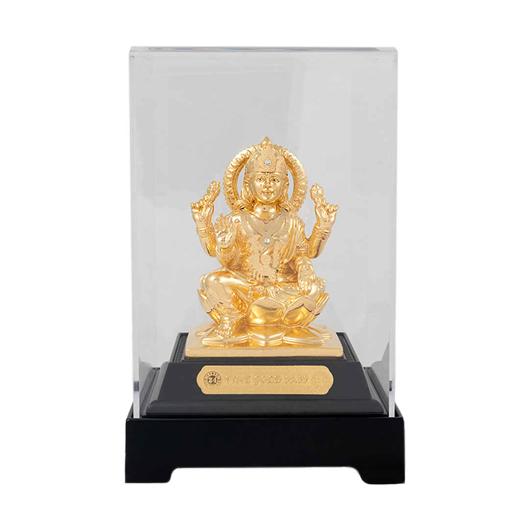 24KT Gold Foil Laxmi Ji Window Frame