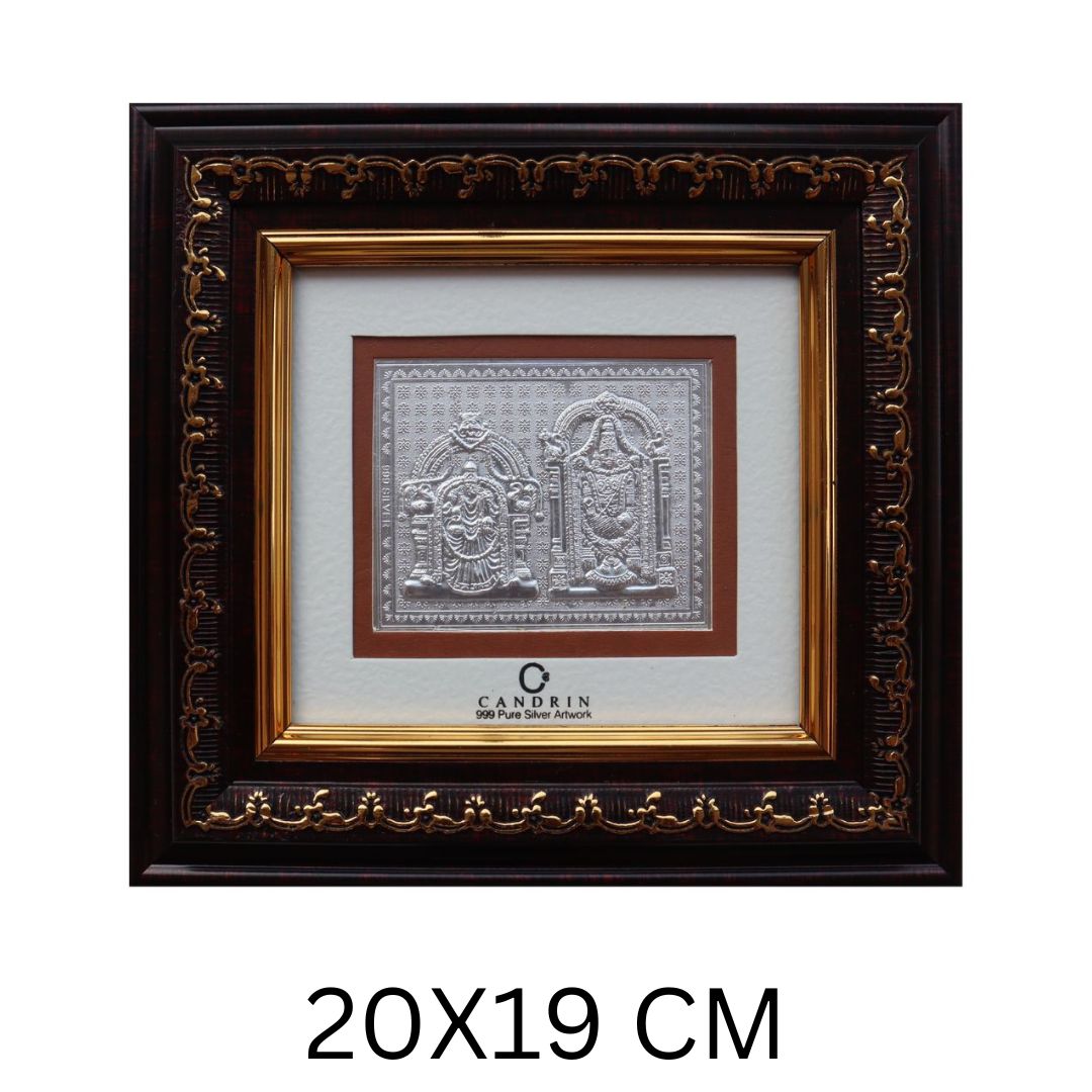 CANDRIN SILVER FRAME LAXMI BALAJI SILVER FRAME 999 SILVER FRAME CANDRIN SILVER FRAME CHANDI KI FRAME SILVER GOD FRAME ELITE SILVER COLLECTION ELITE FRAME /HANUMAN / BAJRAGBALI / MAHABALI HANUMAN / SAKHI KE HANUMAN/ BALAJI / BAGESHWARDHAM/ LAXMI BALAJI