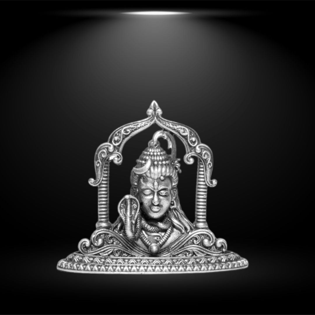 कैंड्रिन 925 महादेव 2डी मूर्ति