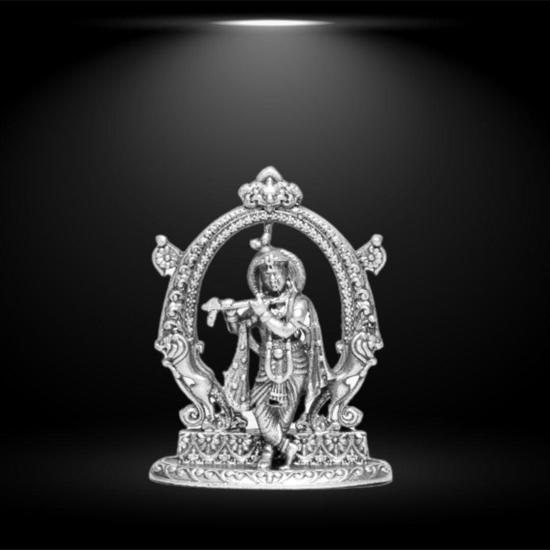 कैंड्रिन 925 कृष्णा 2डी मूर्ति