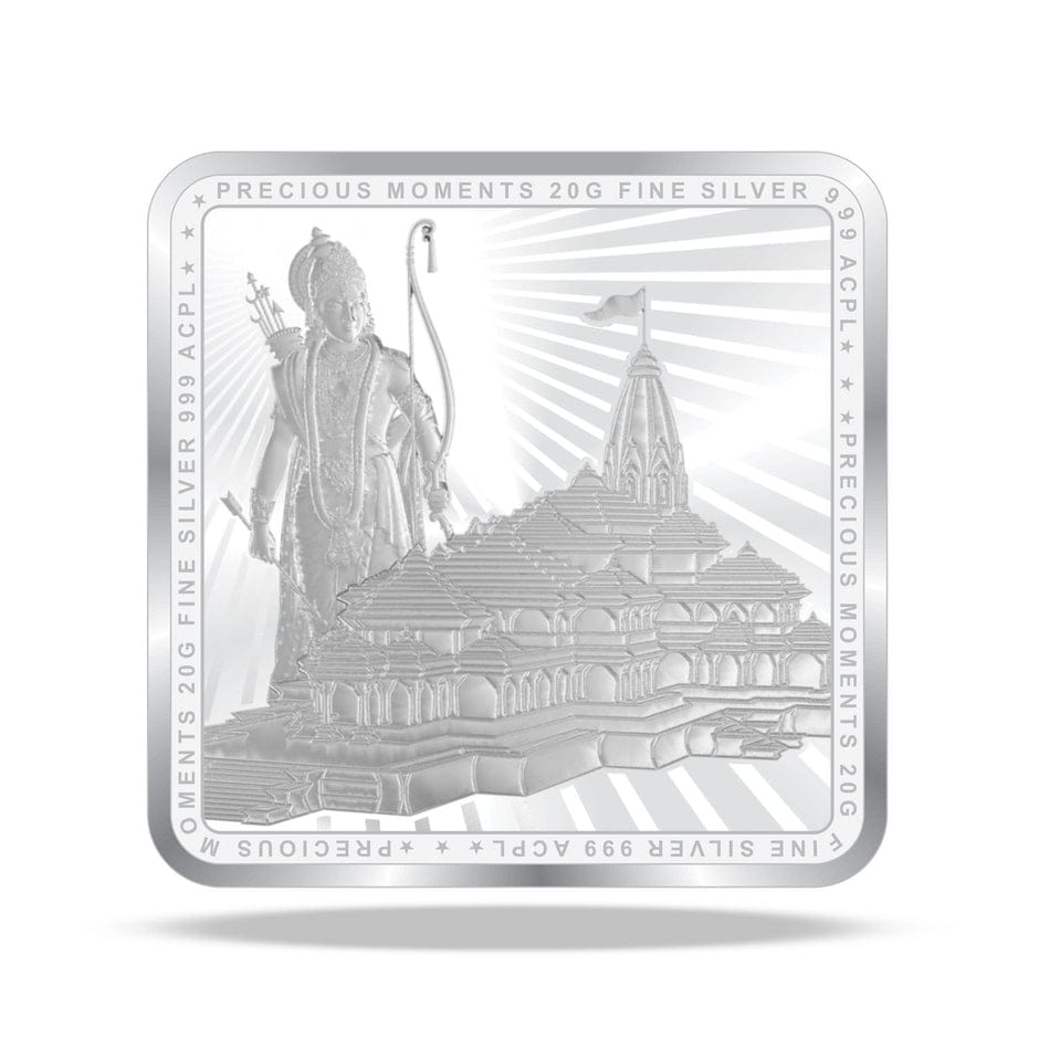 20 GM Ramdarbar 99.9 Silver Coin