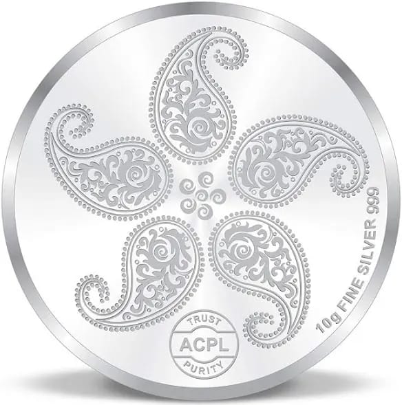 20 GM Peacock 99.9 Silver Coin