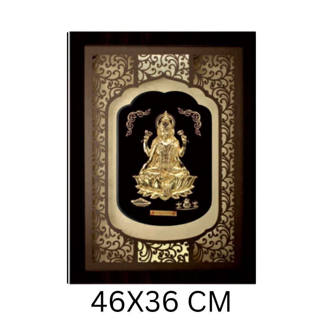 24 कैरेट गोल्ड फ़ॉइल एलीट लक्ष्मी जी