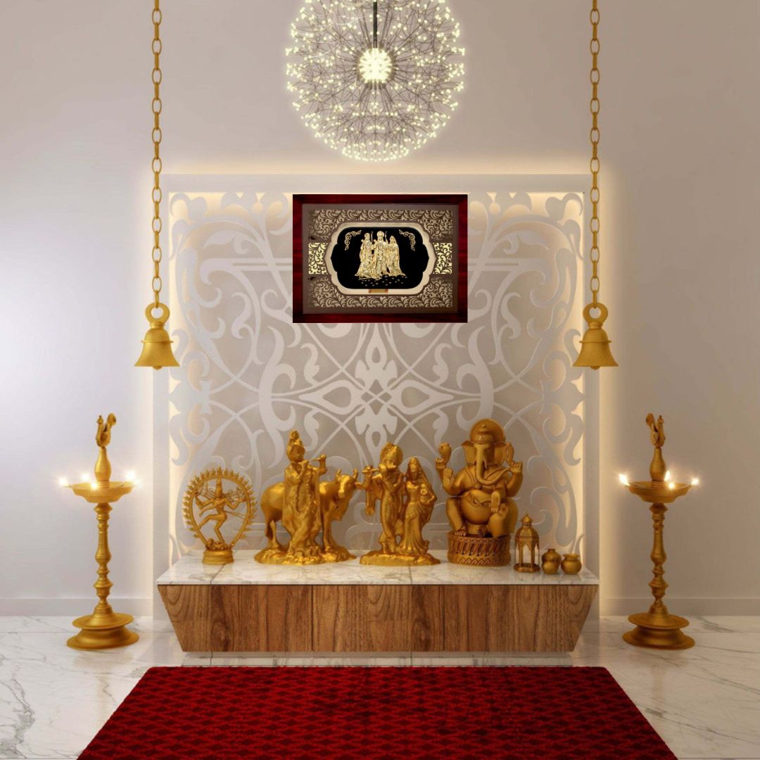 24KT GOLD FOIL ELITE RAM DARBAR FRAME