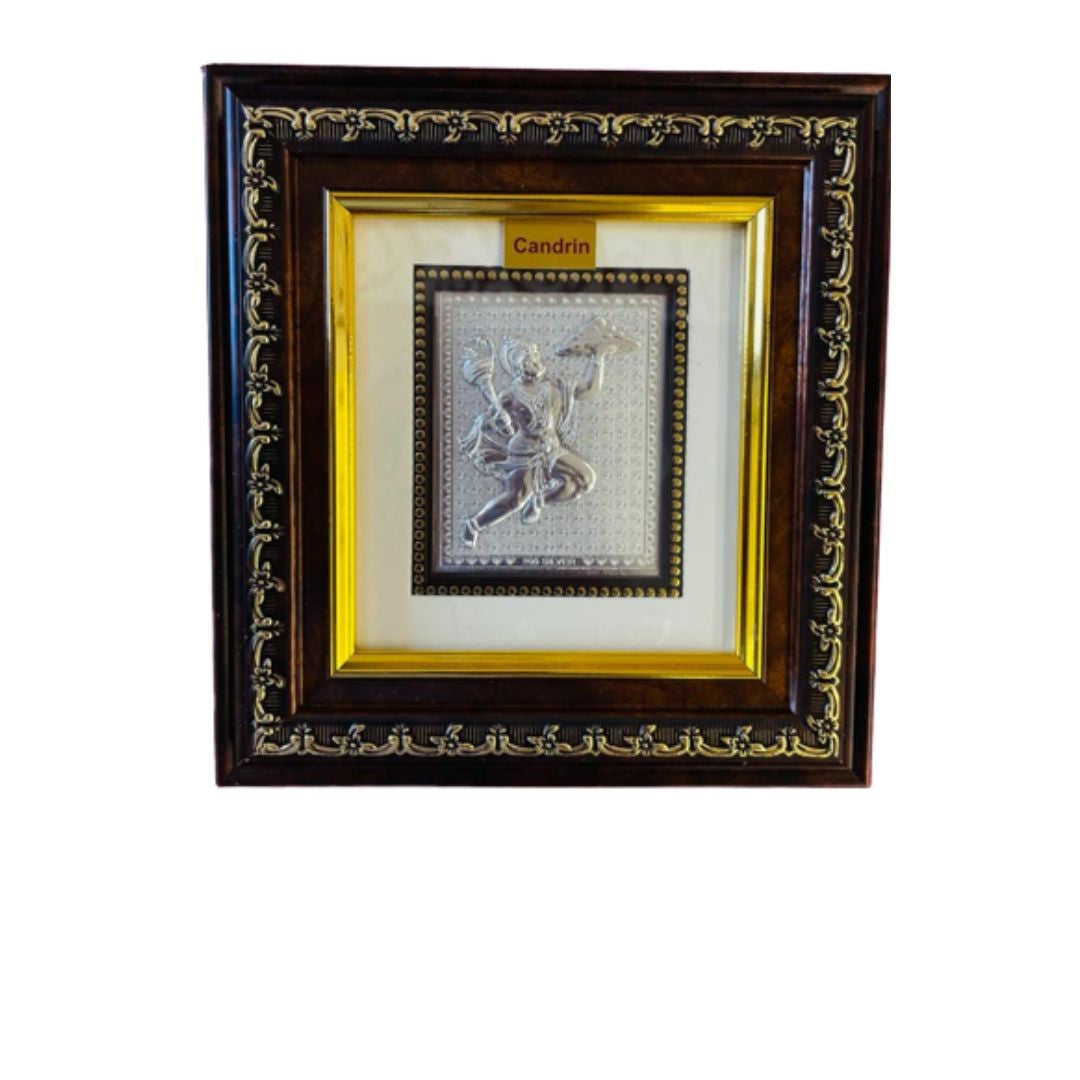 CANDRIN SILVER FRAME HANUMAN SILVER FRAME 999 SILVER FRAME CANDRIN SILVER FRAME CHANDI KI FRAME SILVER GOD FRAME ELITE SILVER COLLECTION ELITE FRAME /HANUMAN / BAJRAGBALI / MAHABALI HANUMAN / SAKHI KE HANUMAN/ BALAJI / BAGESHWARDHAM/