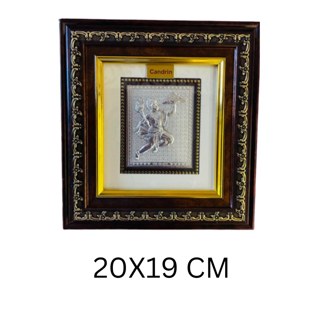 CANDRIN SILVER FRAME HANUMAN SILVER FRAME 999 SILVER FRAME CANDRIN SILVER FRAME CHANDI KI FRAME SILVER GOD FRAME ELITE SILVER COLLECTION ELITE FRAME /HANUMAN / BAJRAGBALI / MAHABALI HANUMAN / SAKHI KE HANUMAN/ BALAJI / BAGESHWARDHAM/