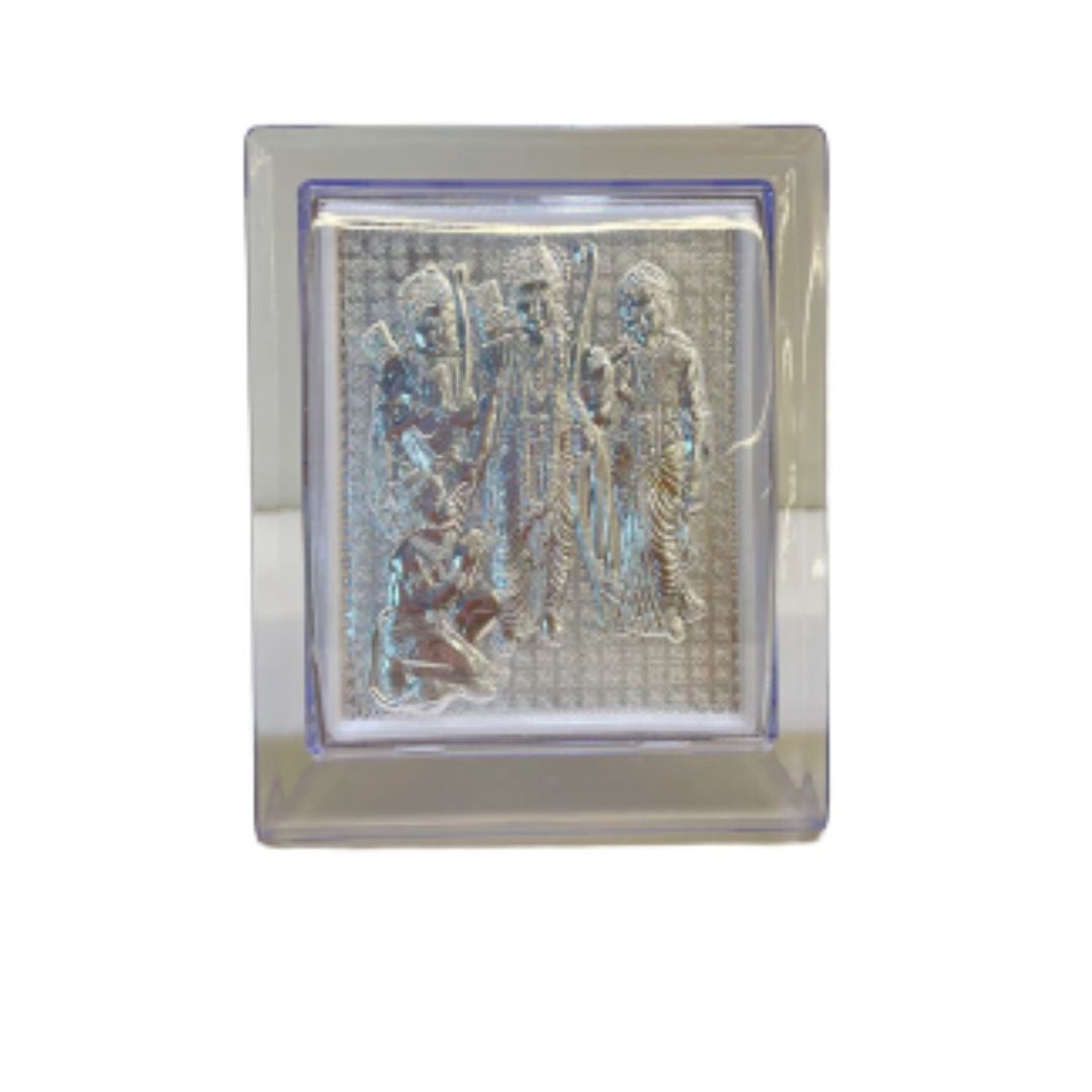 CANDRIN SILVER FRAME/ RAMDARBAR SILVER FRAME / RAMDARBAR SILVER TABLE TOP / CANDRIN RAMDARBAR JI / SILVER FOIL FRAME/ RAMDARBAR JI / CANDRIN /SILVER FRAME / RD SILVER FRAME