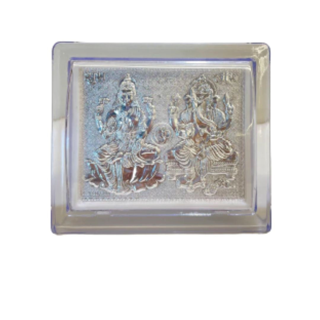 CANDRIN 999 PURE SILVER CLLG01 LAXMI GANESH FRAME