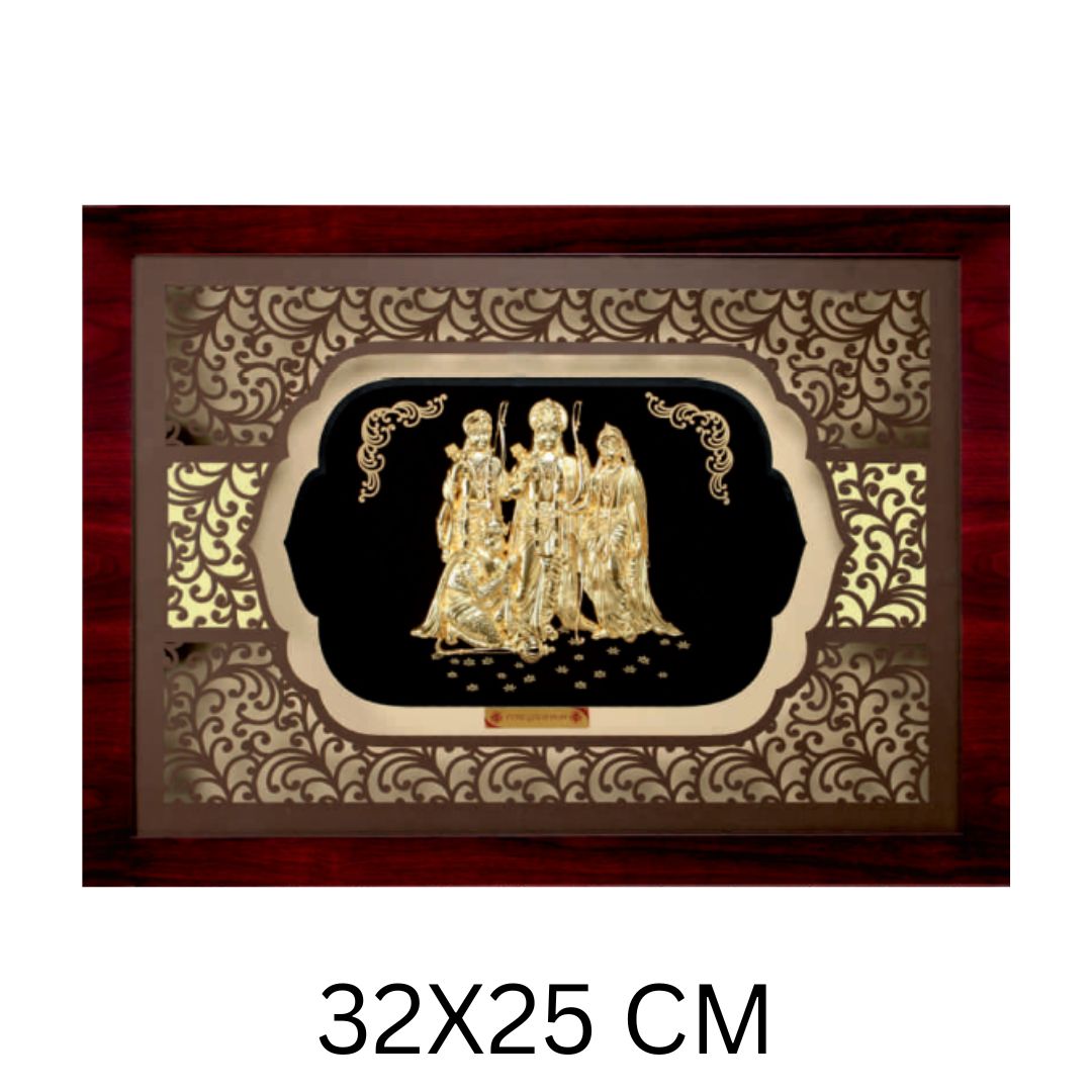 24KT GOLD FOIL ELITE RAM DARBAR FRAME