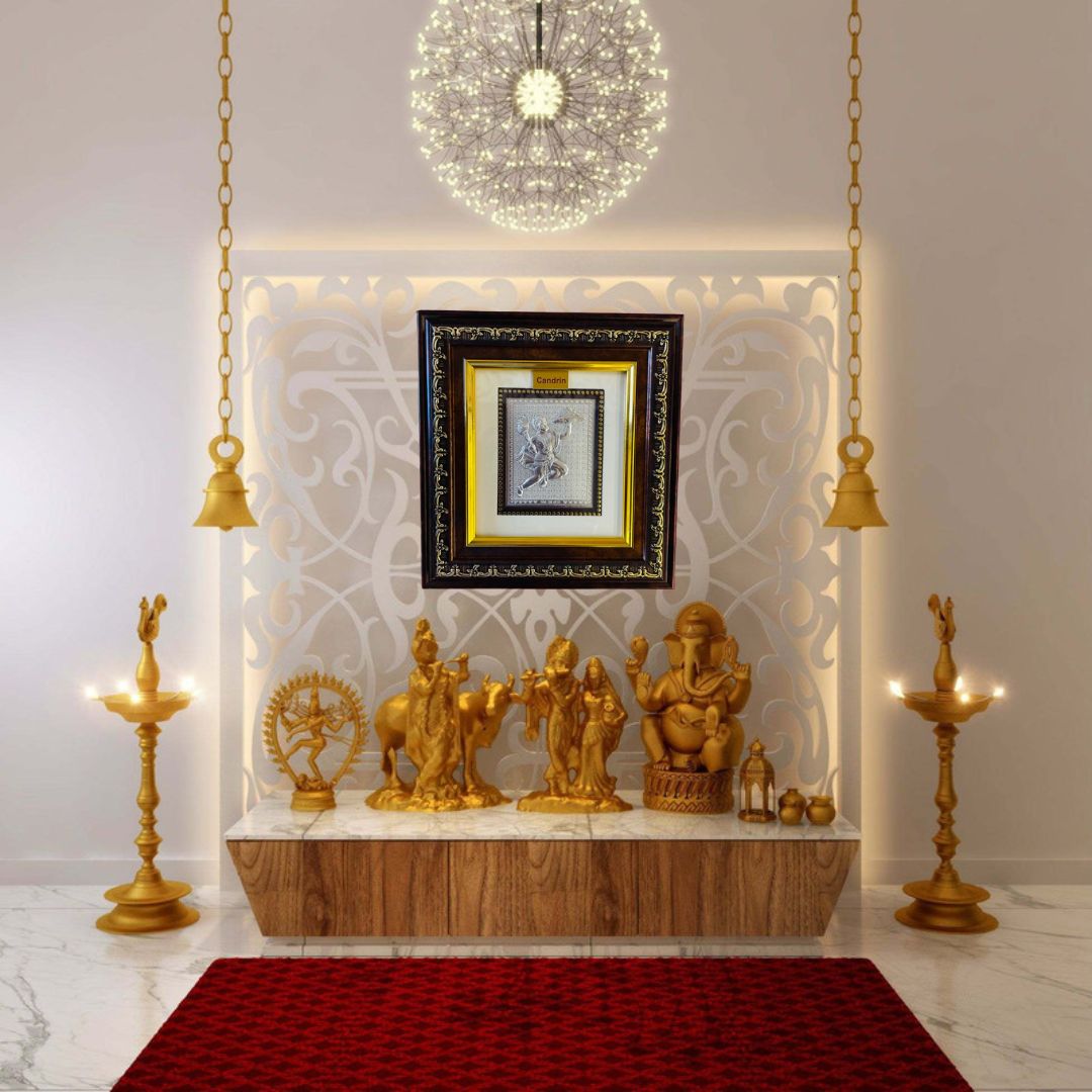 CANDRIN SILVER FRAME HANUMAN SILVER FRAME 999 SILVER FRAME CANDRIN SILVER FRAME CHANDI KI FRAME SILVER GOD FRAME ELITE SILVER COLLECTION ELITE FRAME /HANUMAN / BAJRAGBALI / MAHABALI HANUMAN / SAKHI KE HANUMAN/ BALAJI / BAGESHWARDHAM/