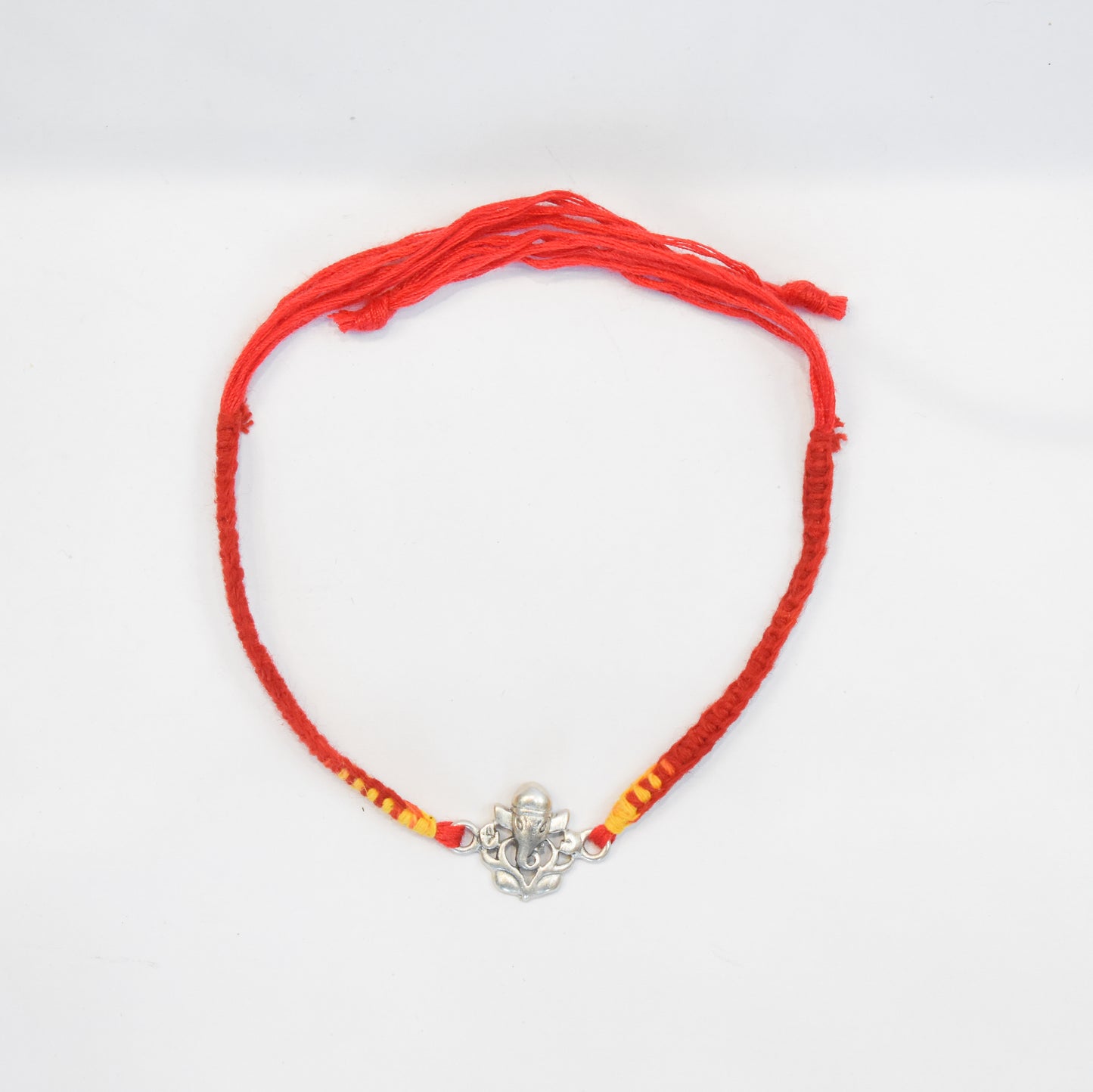 Candrin Little Ganesha 925 Sterling Silver Rakhi