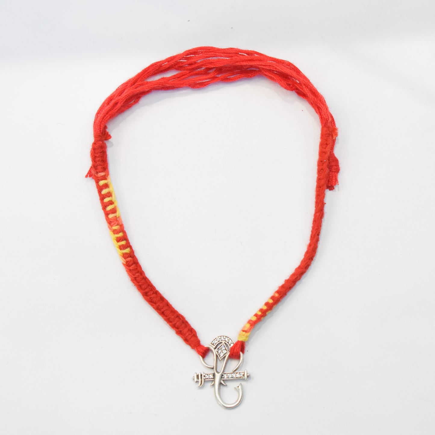 Candrin Fancy Ganesha 925 Sterling Silver Rakhi