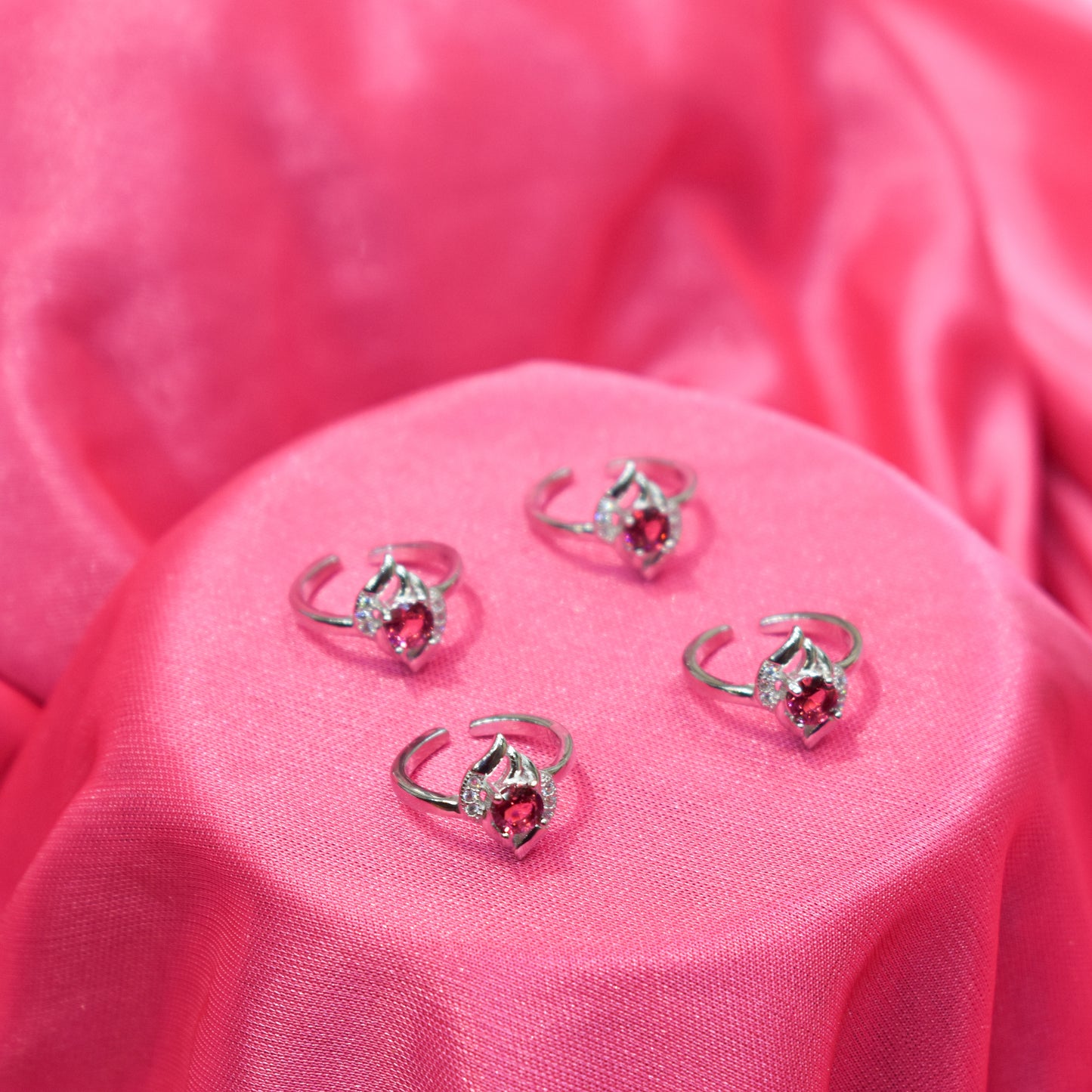 silver jewellery toe ring/ Abira toe ring / Abira sterling silver bichiya/candrin toe rings