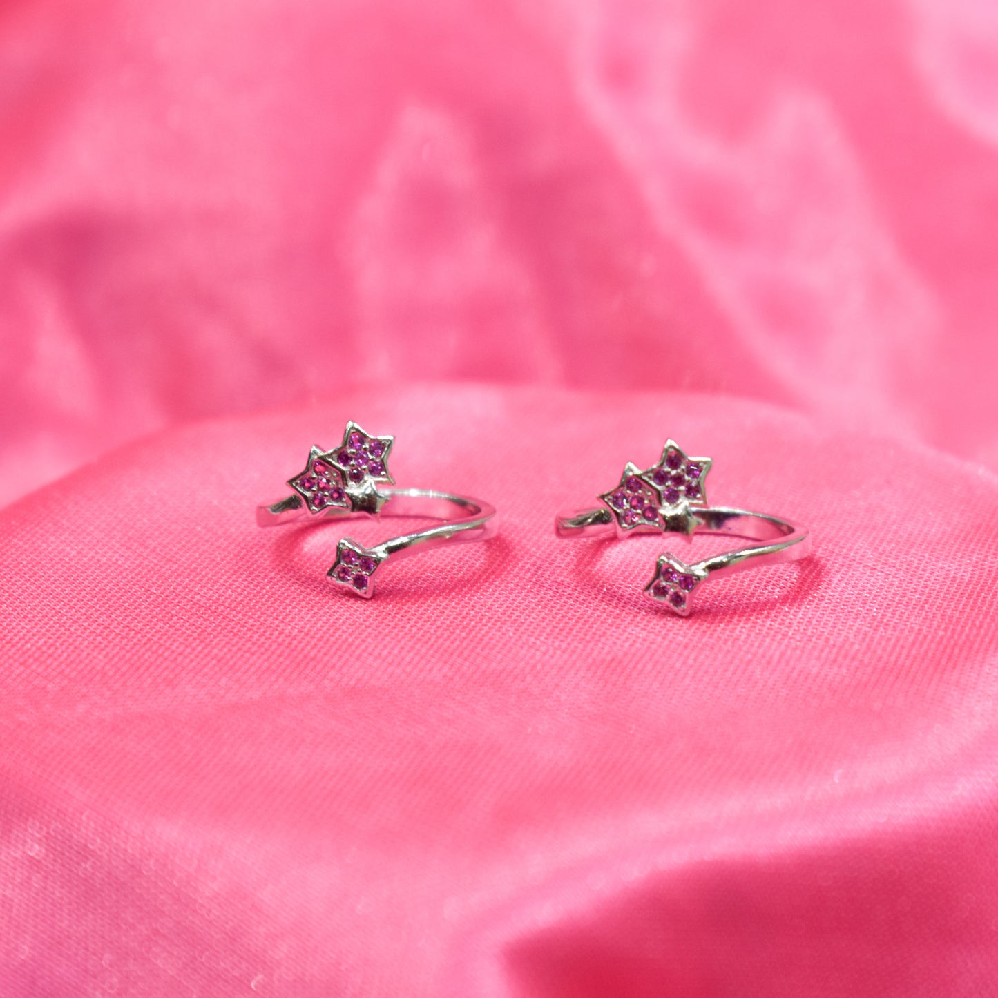 x silver jewellery toe ring/ Adela toe ring / Adela sterling silver bichiya/candrin toe rings
