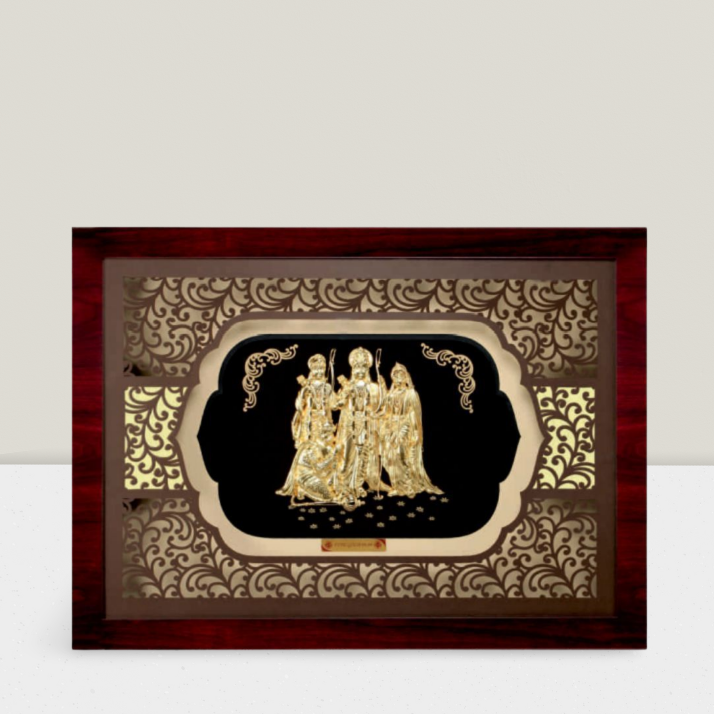 24KT GOLD FOIL ELITE RAM DARBAR FRAME
