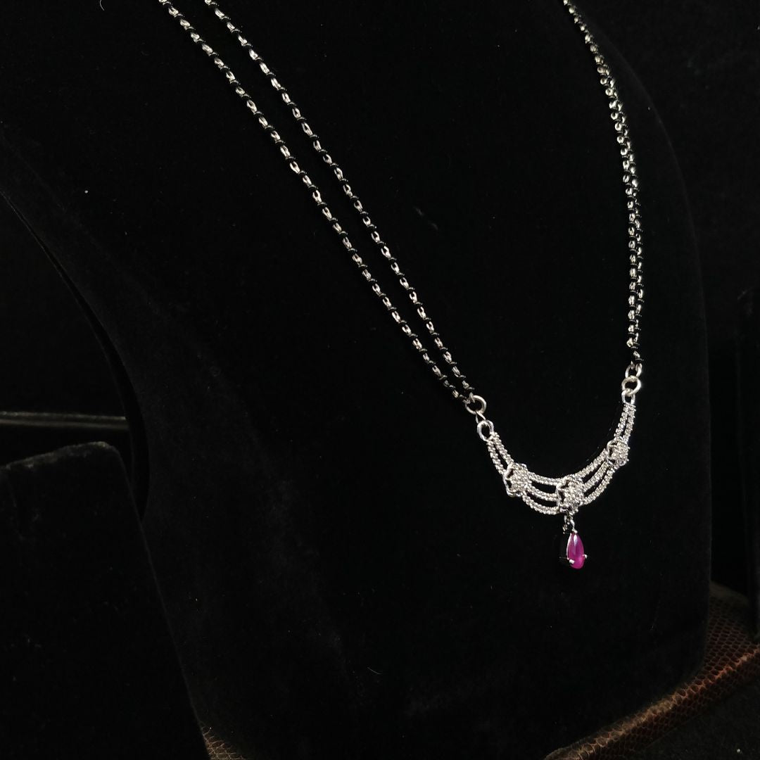 Candrin Dalia SIlver Mangalsutra