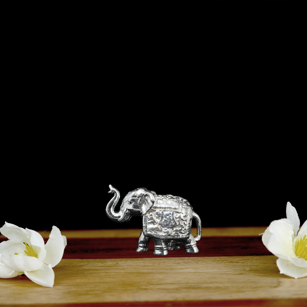 Candrin 925 Elephant 3D Idol