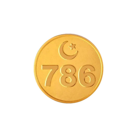 CANDRIN 999 GOLD 786 COIN