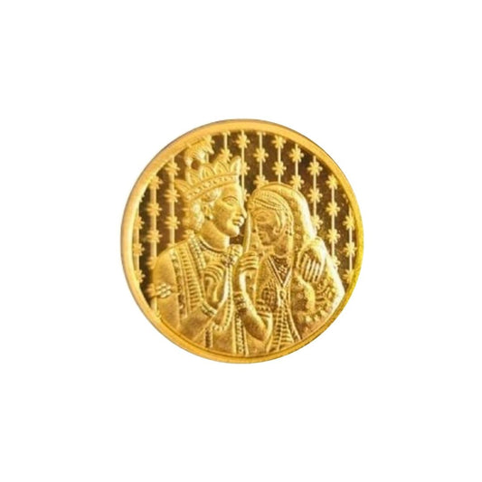 कैंड्रिन 999 सोने का दूल्हा दुल्हन सिक्का