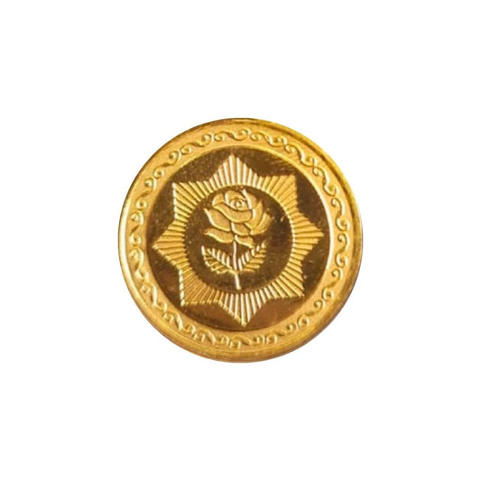 CANDRIN 999 GOLD ROSE COIN