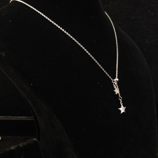 Candrin Stary Silver Chain Pendent