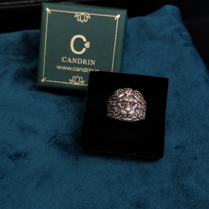 Candrin Antic Lion Gents Ring
