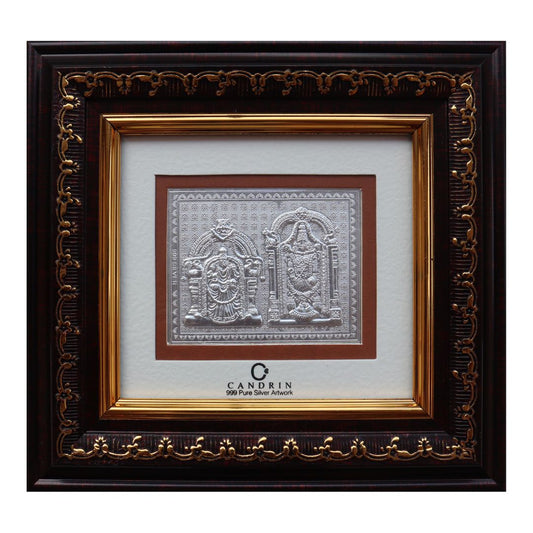 CANDRIN SILVER FRAME LAXMI BALAJI SILVER FRAME 999 SILVER FRAME CANDRIN SILVER FRAME CHANDI KI FRAME SILVER GOD FRAME ELITE SILVER COLLECTION ELITE FRAME /HANUMAN / BAJRAGBALI / MAHABALI HANUMAN / SAKHI KE HANUMAN/ BALAJI / BAGESHWARDHAM/ LAXMI BALAJI 