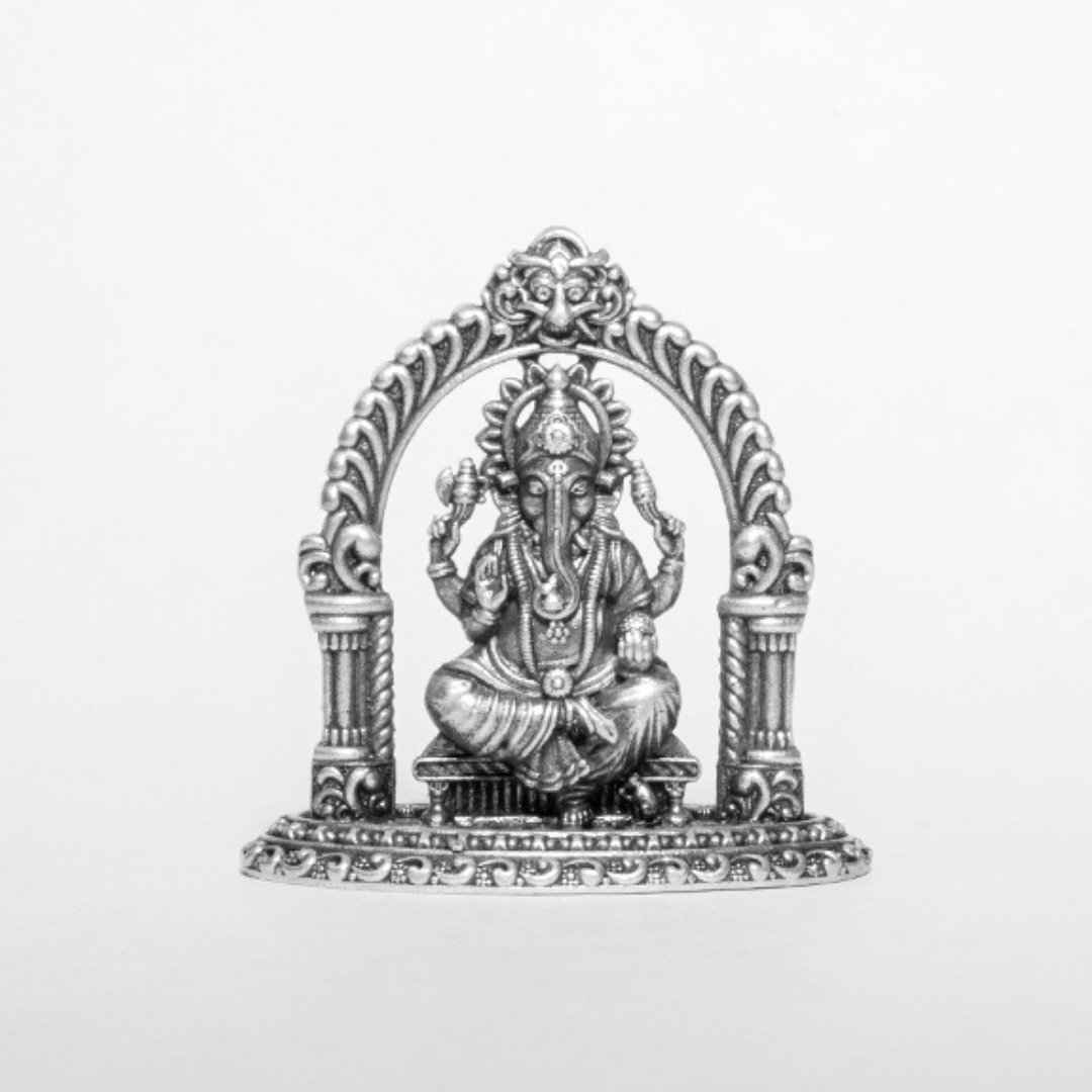 Candrin 925 Ganesh Ji 2D Idol